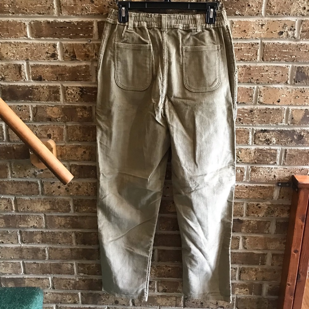 LLBean Men's Corduroy Pants, Size W35 cotton black type Vintage Second Hand main image 0